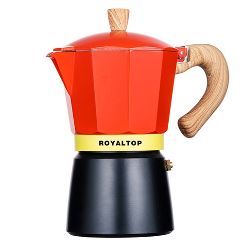 3/6 Cup Moka Pot for Camping