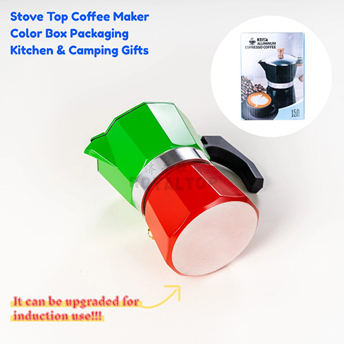 Safe Anti-Scald Moka Kettle