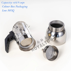 430 Stainless Steel Mocha Pot