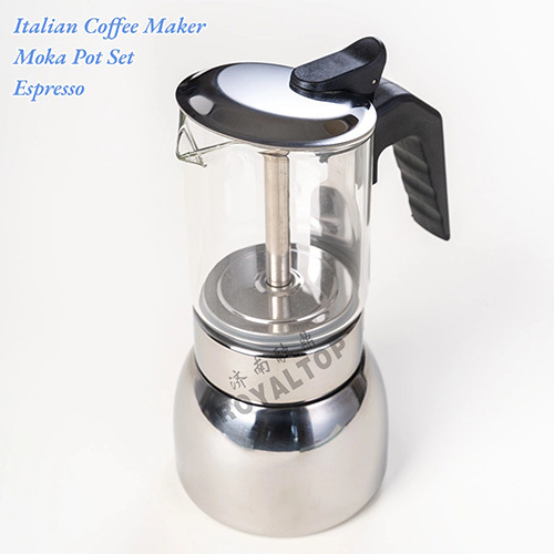 430 Stainless Steel Mocha Pot