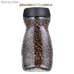 Instant Coffee Glass Jar