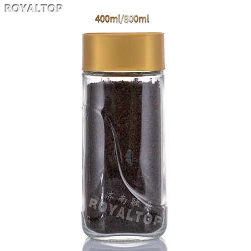 Instant Coffee Glass Jar