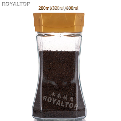 Instant Coffee Glass Jar