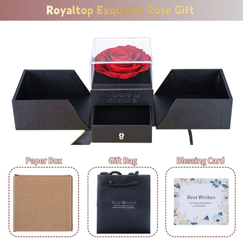 Eternal Rose Jewelry Box