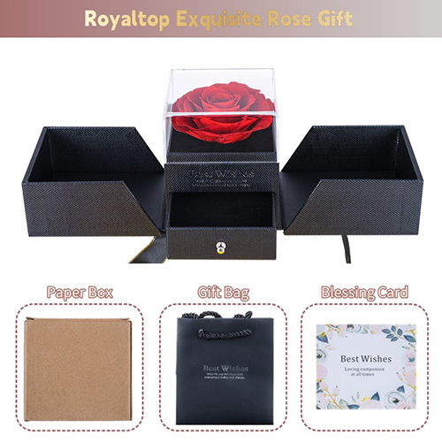 Eternal Rose Jewelry Box