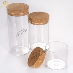 150ml Ceramic & Glass Salt Container