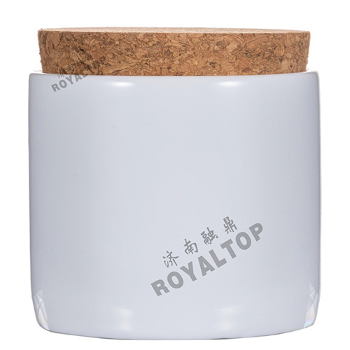 150ml Ceramic & Glass Salt Container