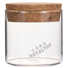 150ml Ceramic & Glass Salt Container