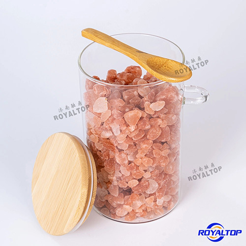 Glass storage jar