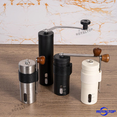 Black & White Stainless Steel Coffee Grinder