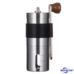 Black & White Stainless Steel Coffee Grinder