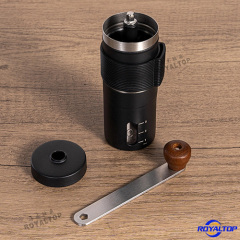 Black & White Stainless Steel Coffee Grinder