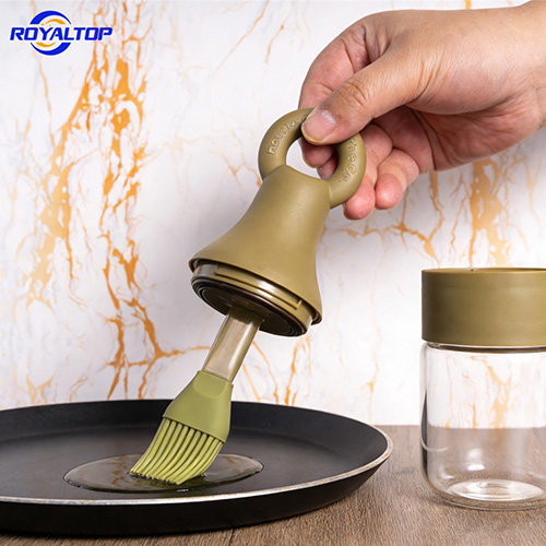 150ml Silicone-Brush Olive Oil Bottle