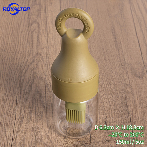 150ml Silicone-Brush Olive Oil Bottle