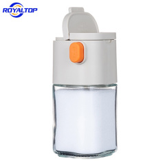 Square Salt Shaker with Plastic Lid