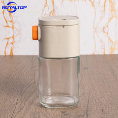 Square Salt Shaker with Plastic Lid
