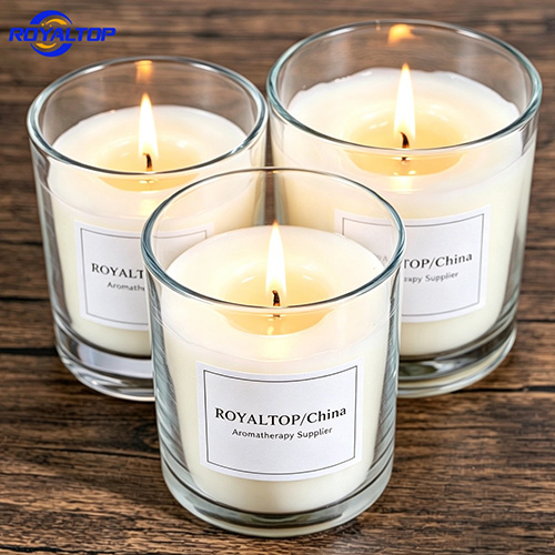 Custom Scented Candles with Essential Oils