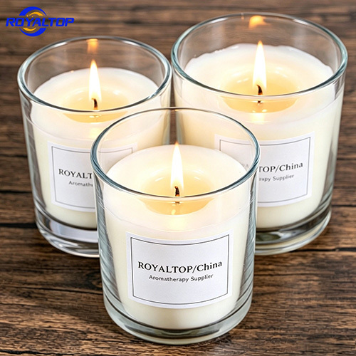 Custom Scented Candles with Essential Oils