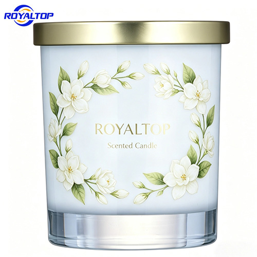 Custom Scented Candles with Essential Oils