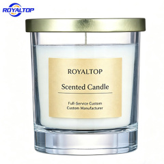 Custom Scented Candles with Essential Oils