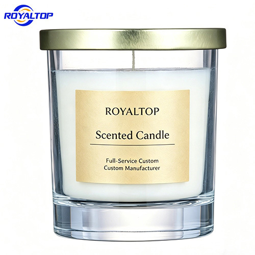 Custom Scented Candles with Essential Oils