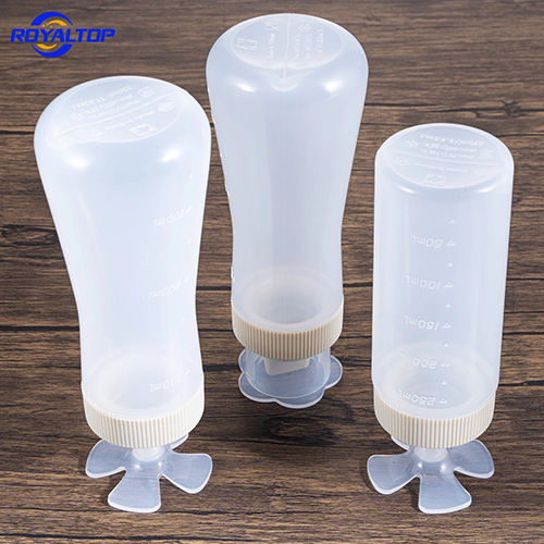 PE Plastic Squeeze Sauce Bottle