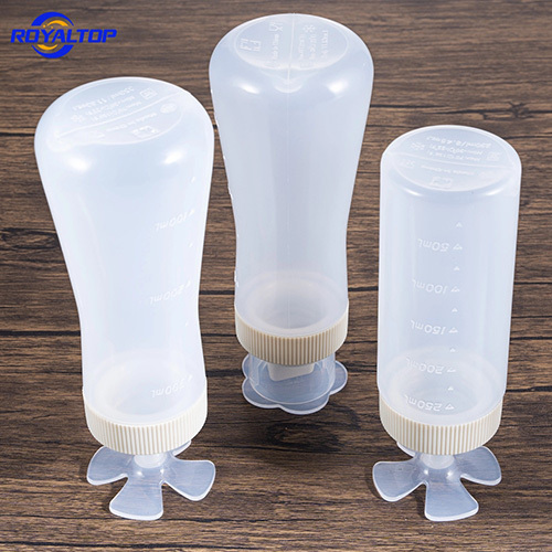 PE Plastic Squeeze Sauce Bottle