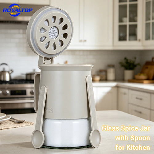 380ml Seasoning Bottle with Lid & Spoon
