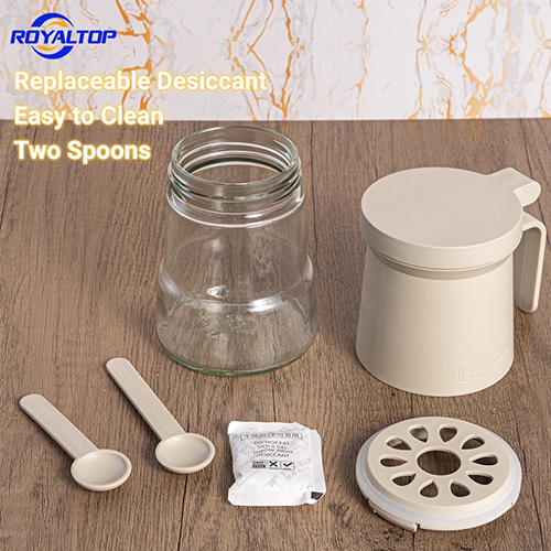 380ml Seasoning Bottle with Lid & Spoon