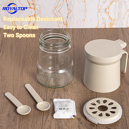 380ml Seasoning Bottle with Lid & Spoon