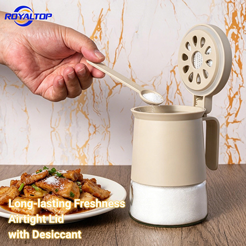 380ml Seasoning Bottle with Lid & Spoon