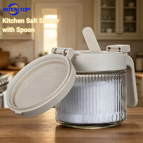 380ml Seasoning Bottle with Lid & Spoon