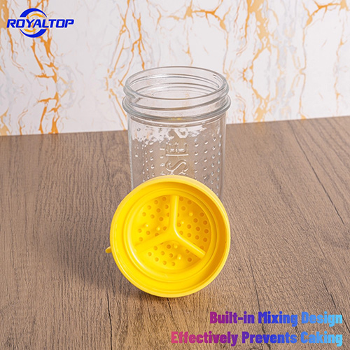 Glass Jar for Cheese Powder