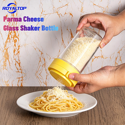 Glass Jar for Cheese Powder