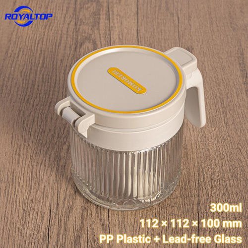 380ml Seasoning Bottle with Lid & Spoon