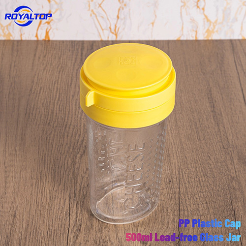Glass Jar for Cheese Powder