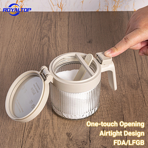 380ml Seasoning Bottle with Lid & Spoon
