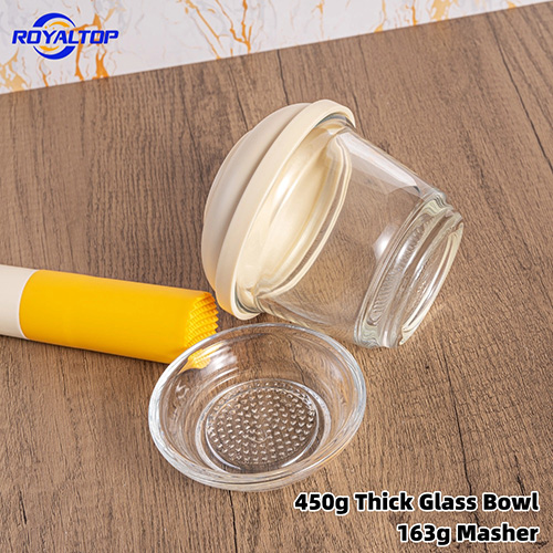 Glass Mortar and Pestle Set