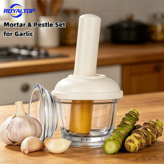 Glass Mortar and Pestle Set