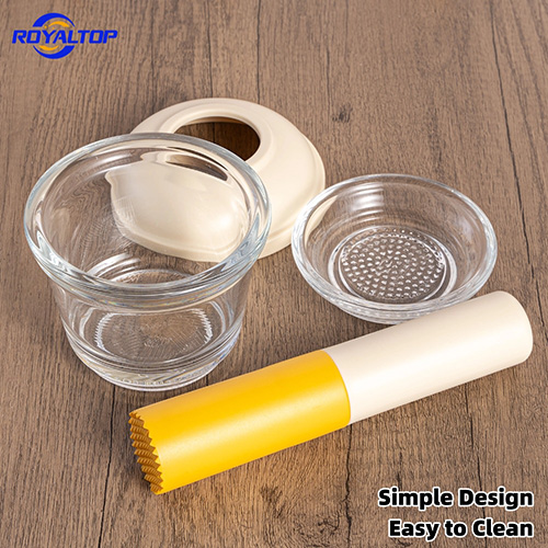 Glass Mortar and Pestle Set