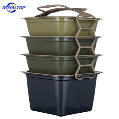 Reusable Plastic Lunch Box Set