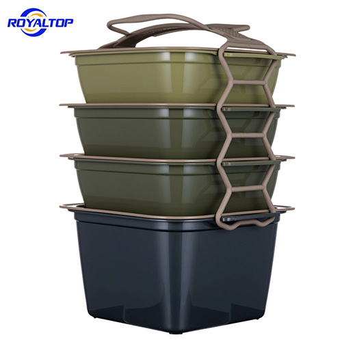 Reusable Plastic Lunch Box Set