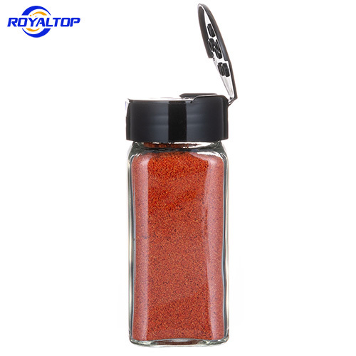Square Spice Bottle with Shaker Lid