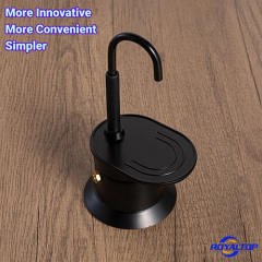 Mini Moka Pot with Curved Tube