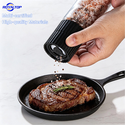 Wine Bottle Shaped Salt & Pepper Mill