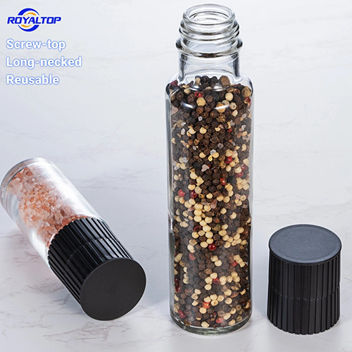 Wine Bottle Shaped Salt & Pepper Mill