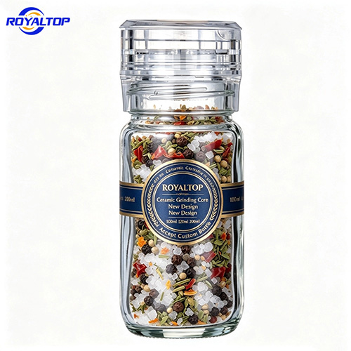 Black Pepper Grinder Bottle