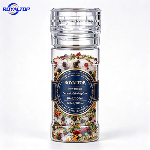 Black Pepper Grinder Bottle