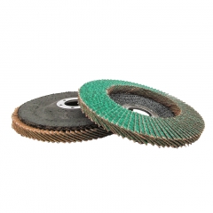 Green Zirconia Flap Disc with Fiberglass Backing