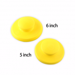 5 Inch 6 Inch Hand Polishing Round Hook-it Sanding Block Pad